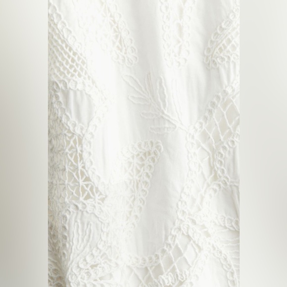 H&M Dress with Eyelet Embroidery sz S - Picture 7 of 11